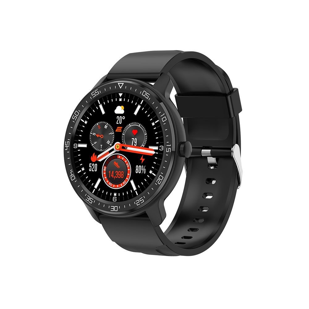 Смарт-часы 2E Alpha X 46 mm Black-Silver