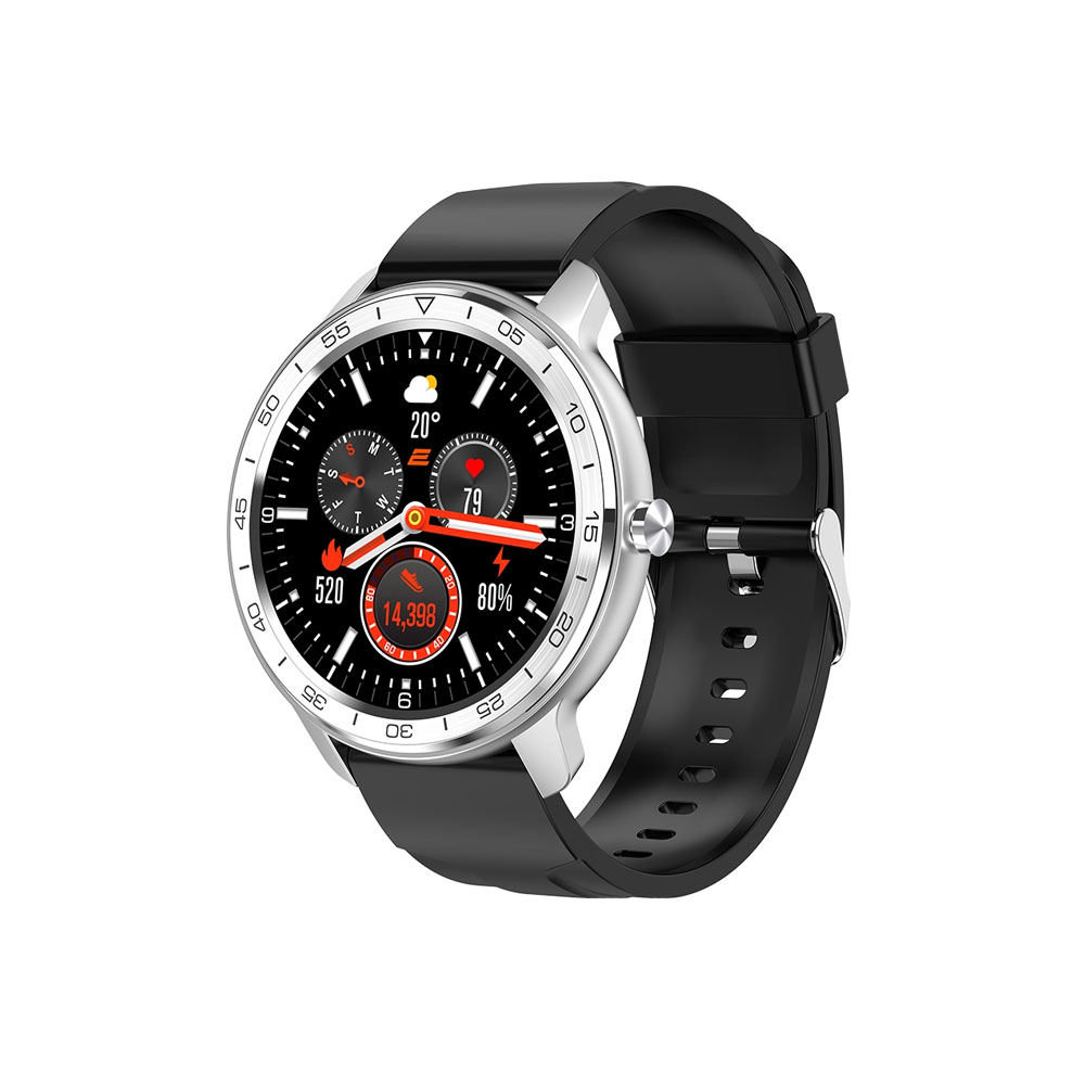 Смарт-часы 2E Alpha X 46 mm Silver