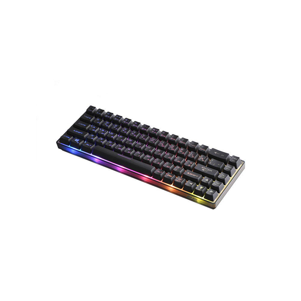 Клавиатура игровая 2E Gaming KG345 RGB 68key USB Transparent