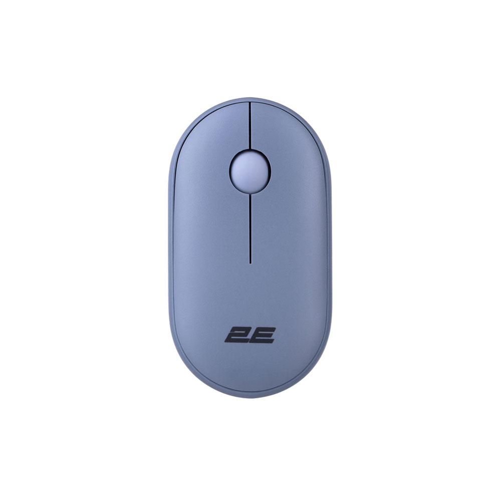 Мышь 2E MF300 Silent, WL/BT, Stone blue