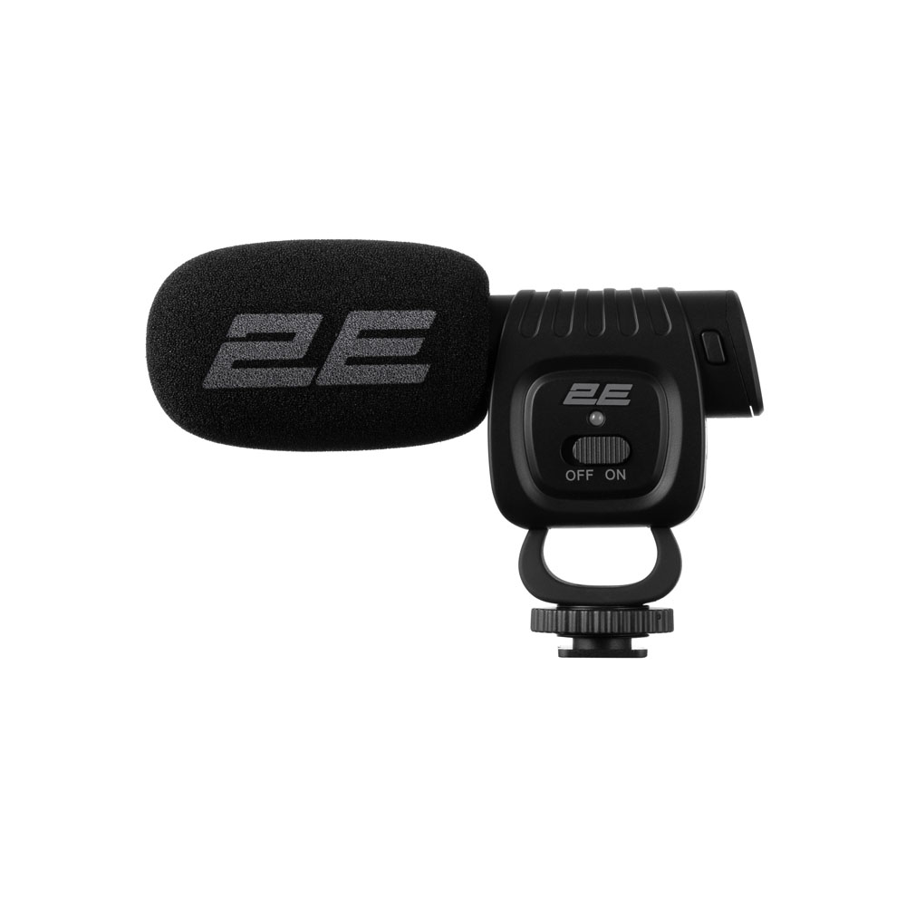 Микрофон-пушка 2E MG020 Shoutgun Pro, on/of, 3.5mm