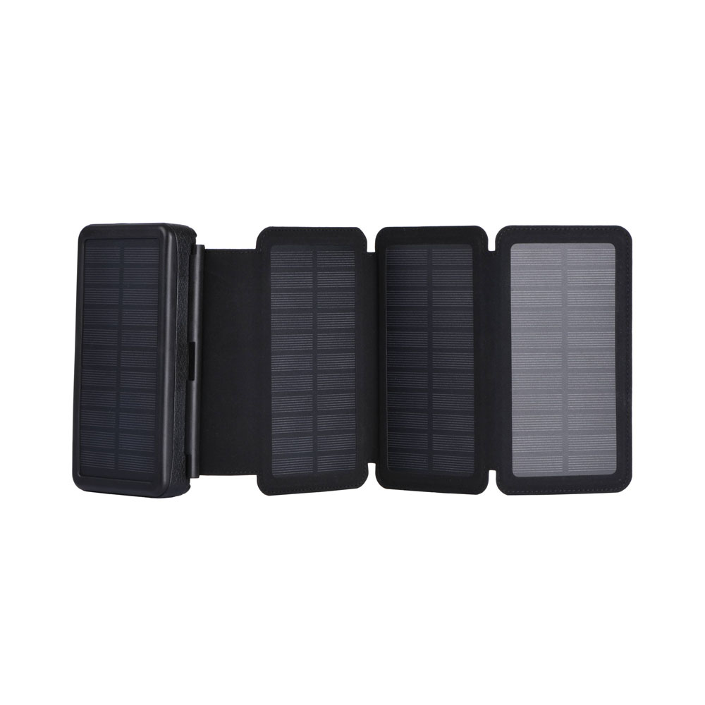 Портативное зарядное устройство 2E Power Bank Solar 20000mAh Black