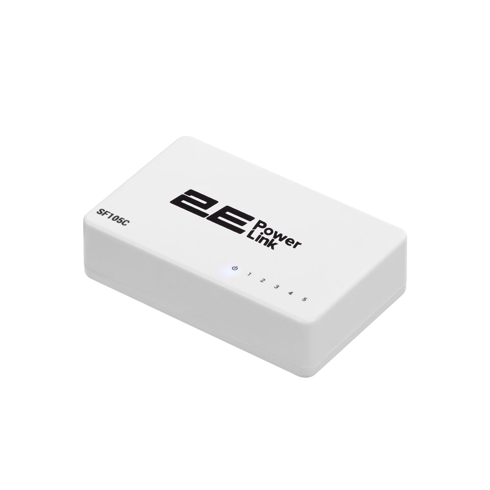 Коммутатор 2E PowerLink SF105C 5xFE, неуправляемый, десктоп