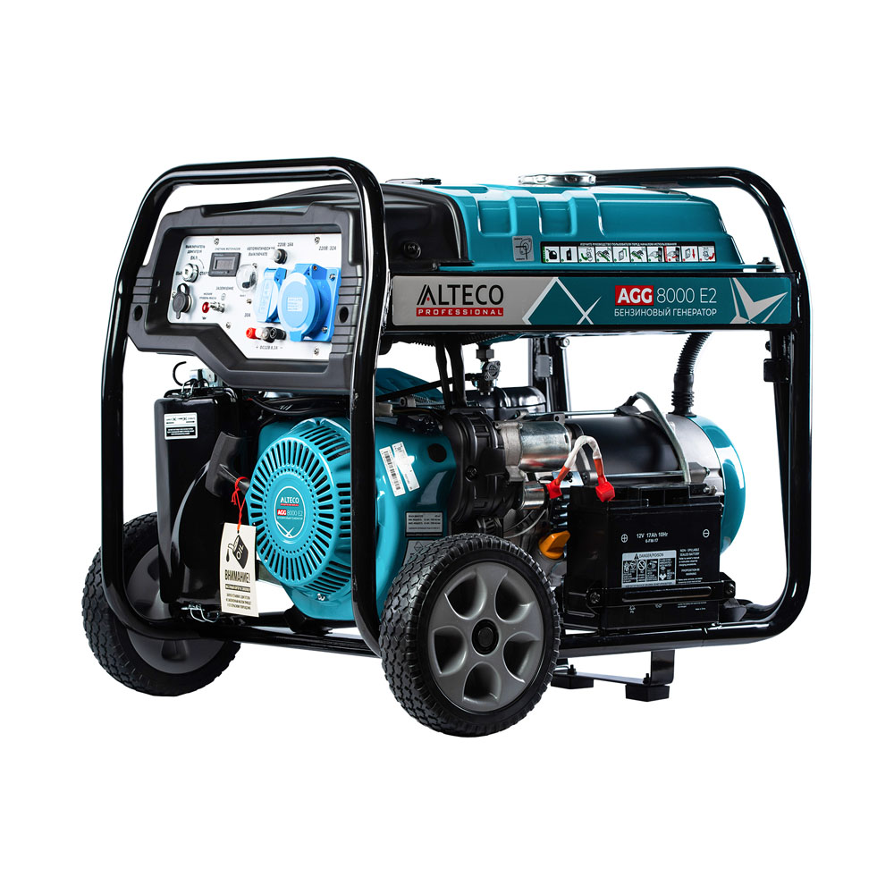 Бензиновый генератор ALTECO Professional AGG 8000Е2 (6.5/7кВт)