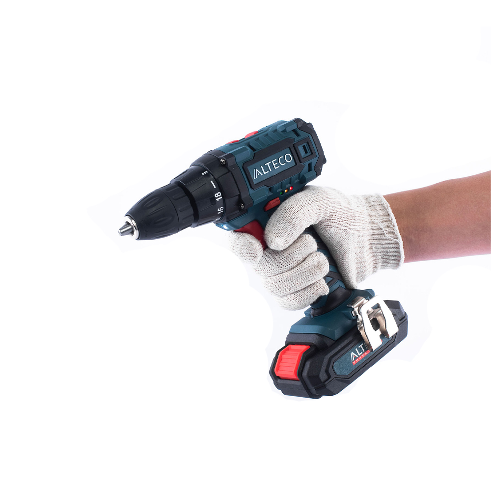 Аккумуляторная дрель шуруповёрт ALTECO CD 0413 (CD 2110.1) / 21V