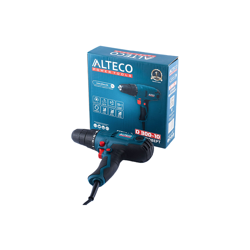 Сетевой шуруповёрт ALTECO D 0327 (D 300-10)