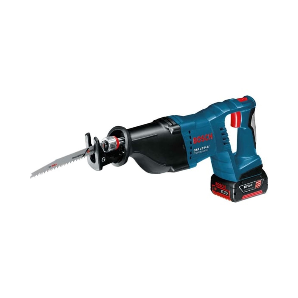 Аккумуляторная сабельная пила BOSCH GSA 18 V-LI 2x5,0 Ah
