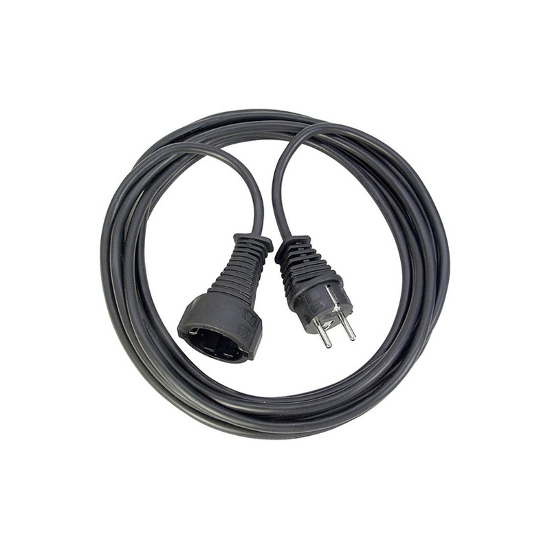 Удлинитель переноска Brennenstuhl 25 метров, H05VV-F 3G1,5, черный 1165480