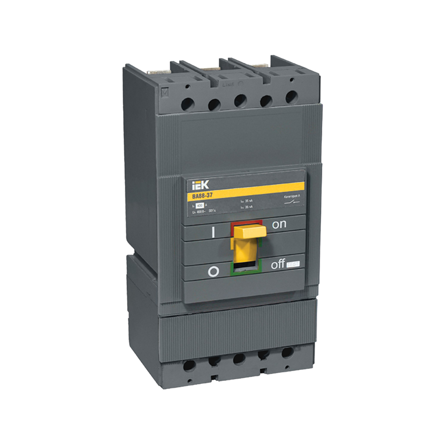 Автомат выключатель силовой IEK ВА88-37 3P 315А 35кА