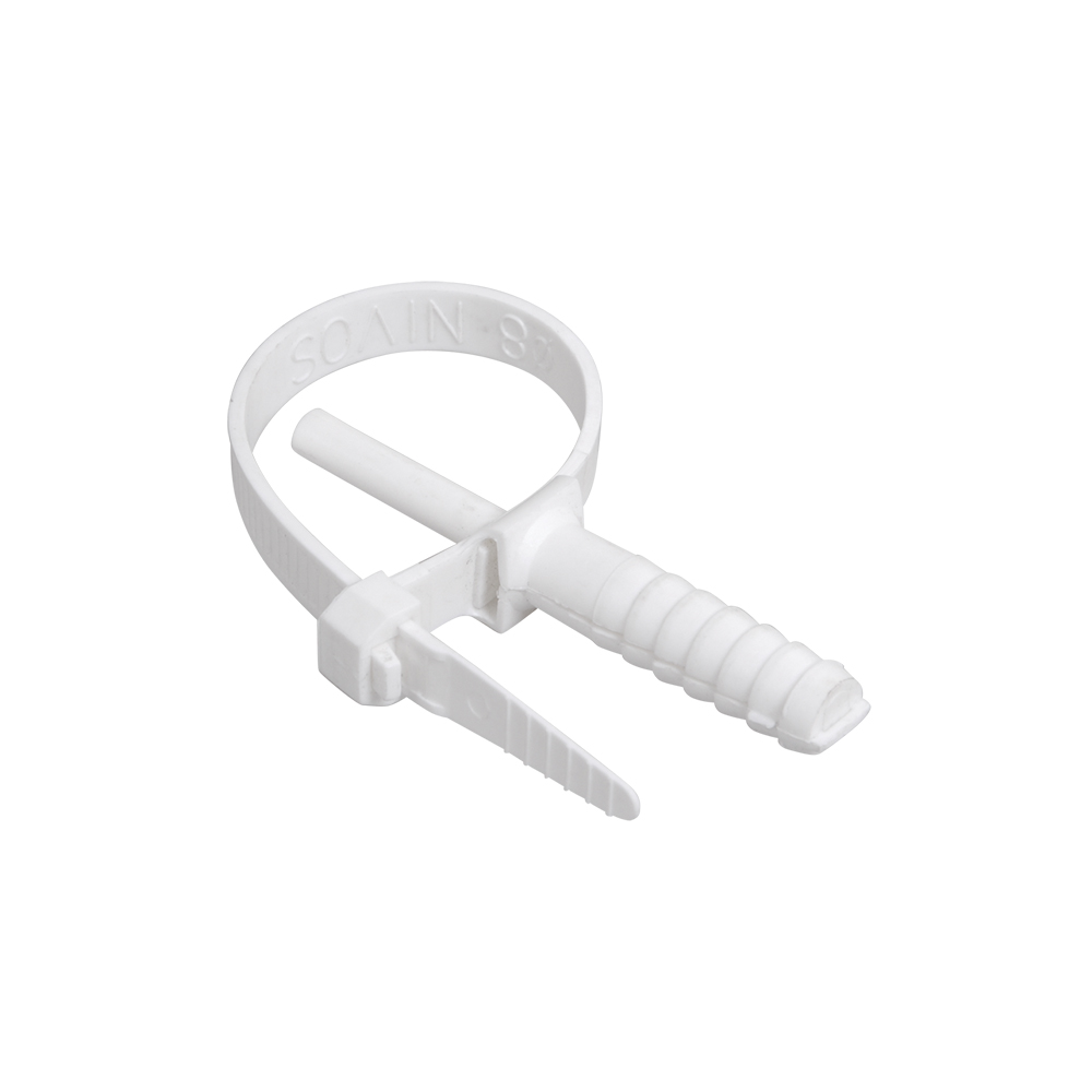 Хомут дюбельный IEK ХД 7х150 белый (50шт/упак)