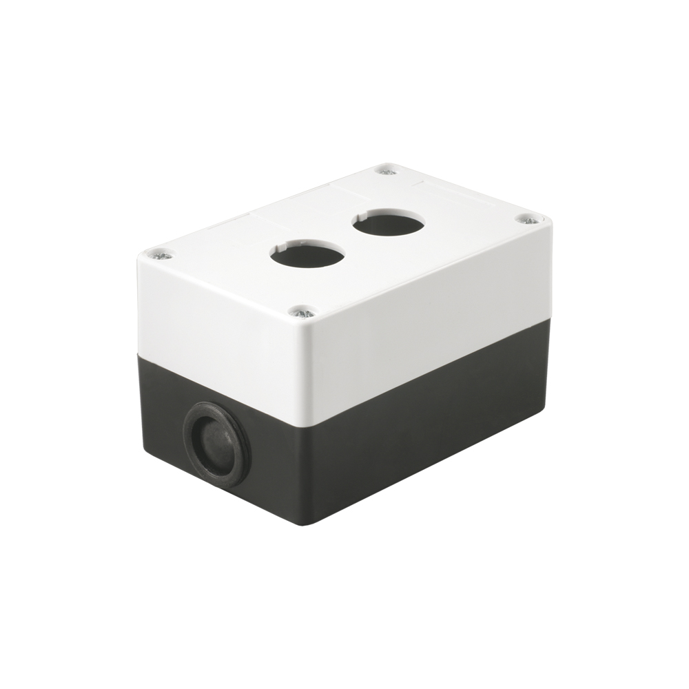 Корпус IEK КП102 для кнопок 2 место белый