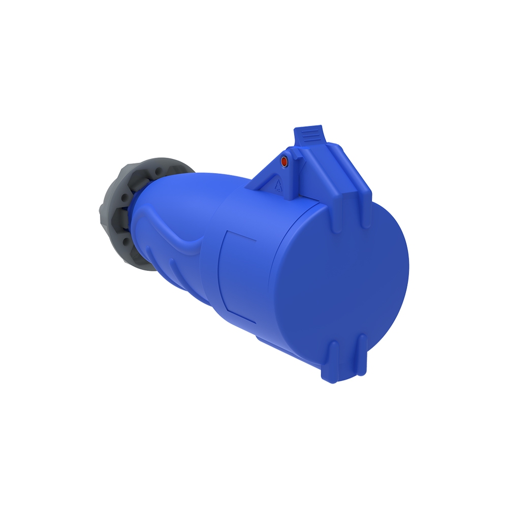 Розетка переносная IEK ССИ-213 2P+PE 16А 200-250В IP44