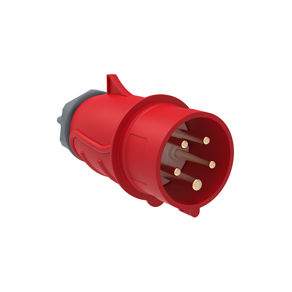 Вилка переносная IEK ССИ-025 32А-6ч/200/346-240/415В 3Р+РЕ+N IP44 MAGNUM