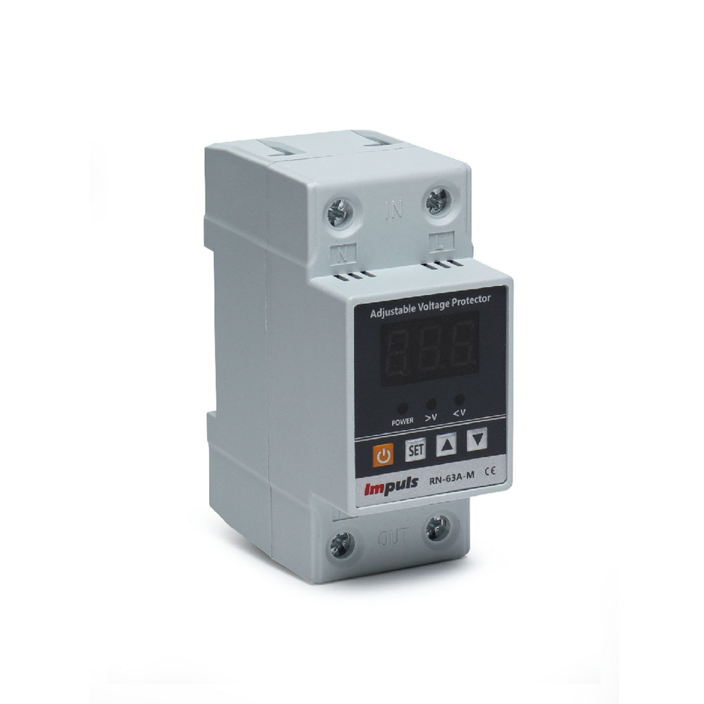 Реле напряжение Impuls ECO PN-63A 1-фазное (2-DIN)