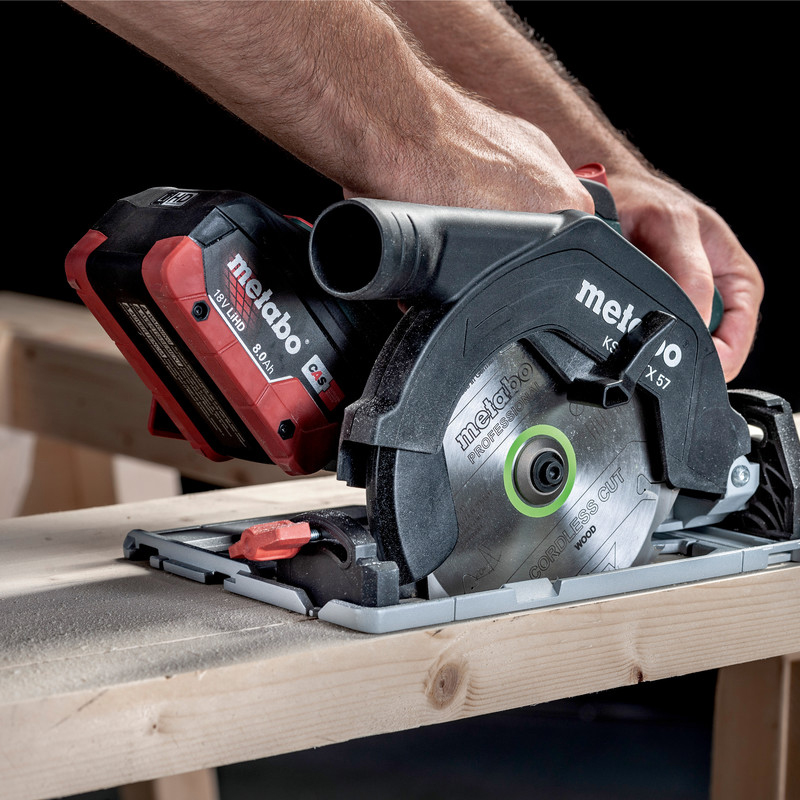 Аккумуляторная дисковая пила Metabo KS 18 LTX 57