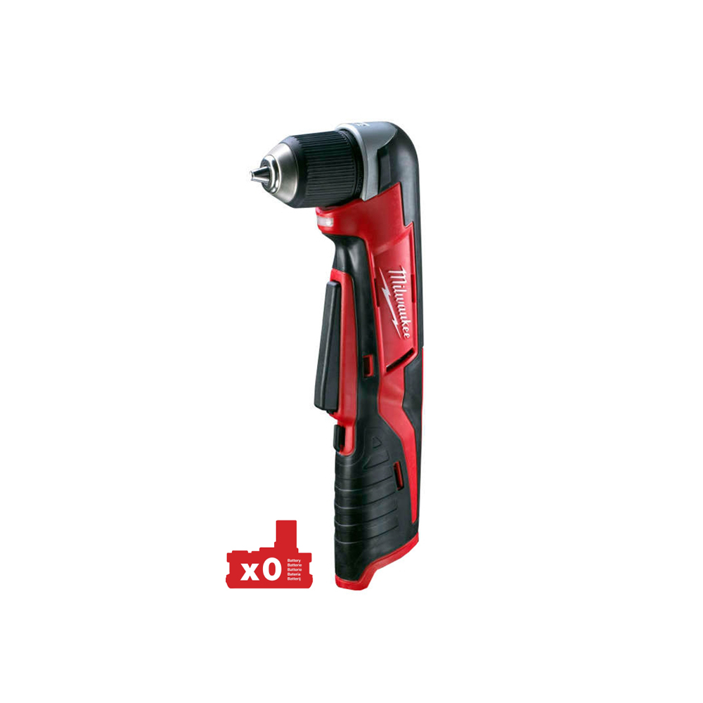 Аккумуляторный угловой шуруповерт MILWAUKEE C12RAD-0 4933416900