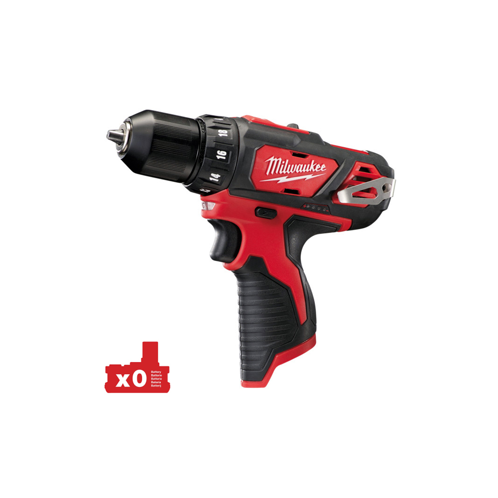 Аккумуляторный дрель-шуруповерт MILWAUKEE M12 BDD-0
