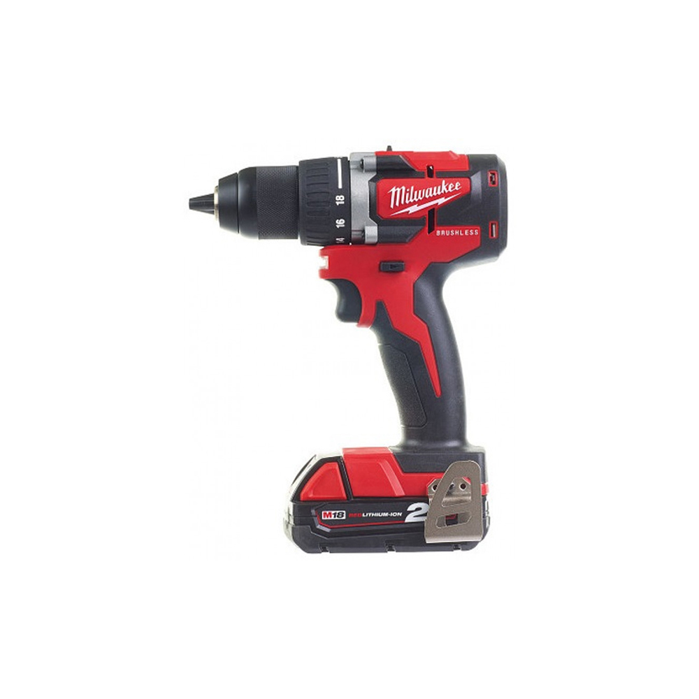 Аккумуляторный дрель-шуруповерт MILWAUKEE M18 CBLDD-202C (Li-Ion2Ач)