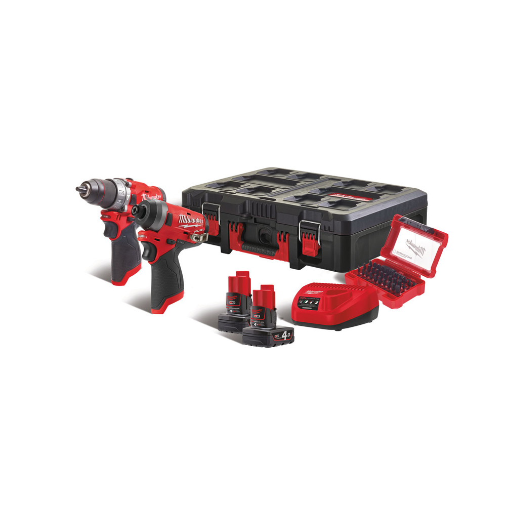 Набор инструментов Milwaukee M12 FPP2A-402P