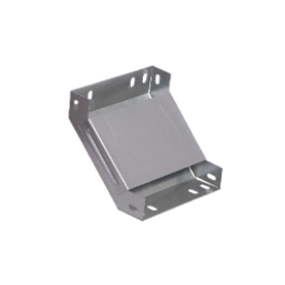 Поворот лотка на 90⁰ NURA 50х400 0,7мм вниз, вверх, оцинкованный