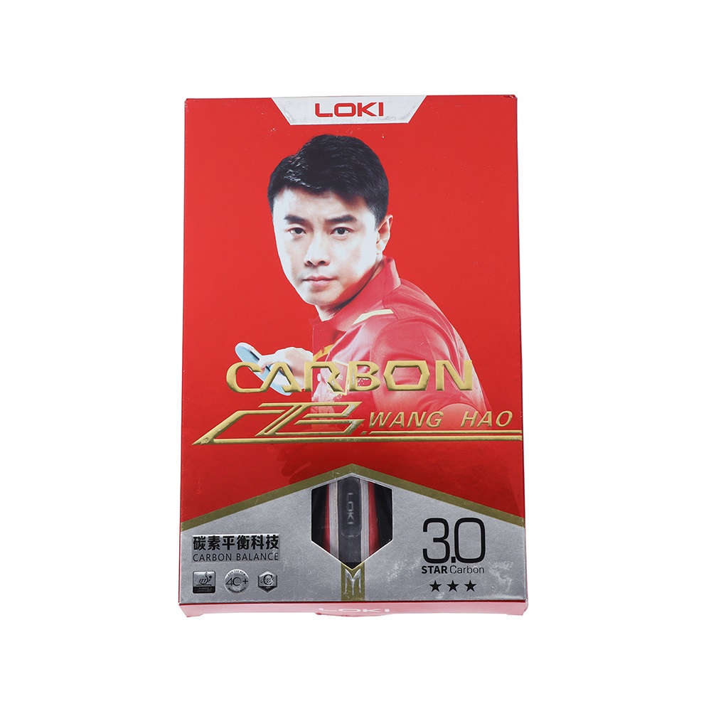 Ракетка для настольного тенниса Loki Carbon 3 Star A506
