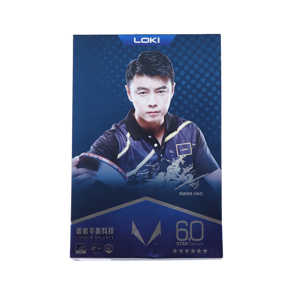 Ракетка для настольного тенниса Loki Carbon 6 Star A509