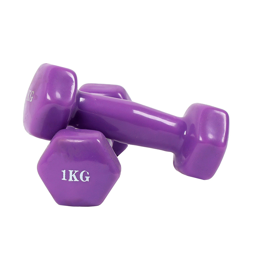 Гантели виниловые 1 кг A151