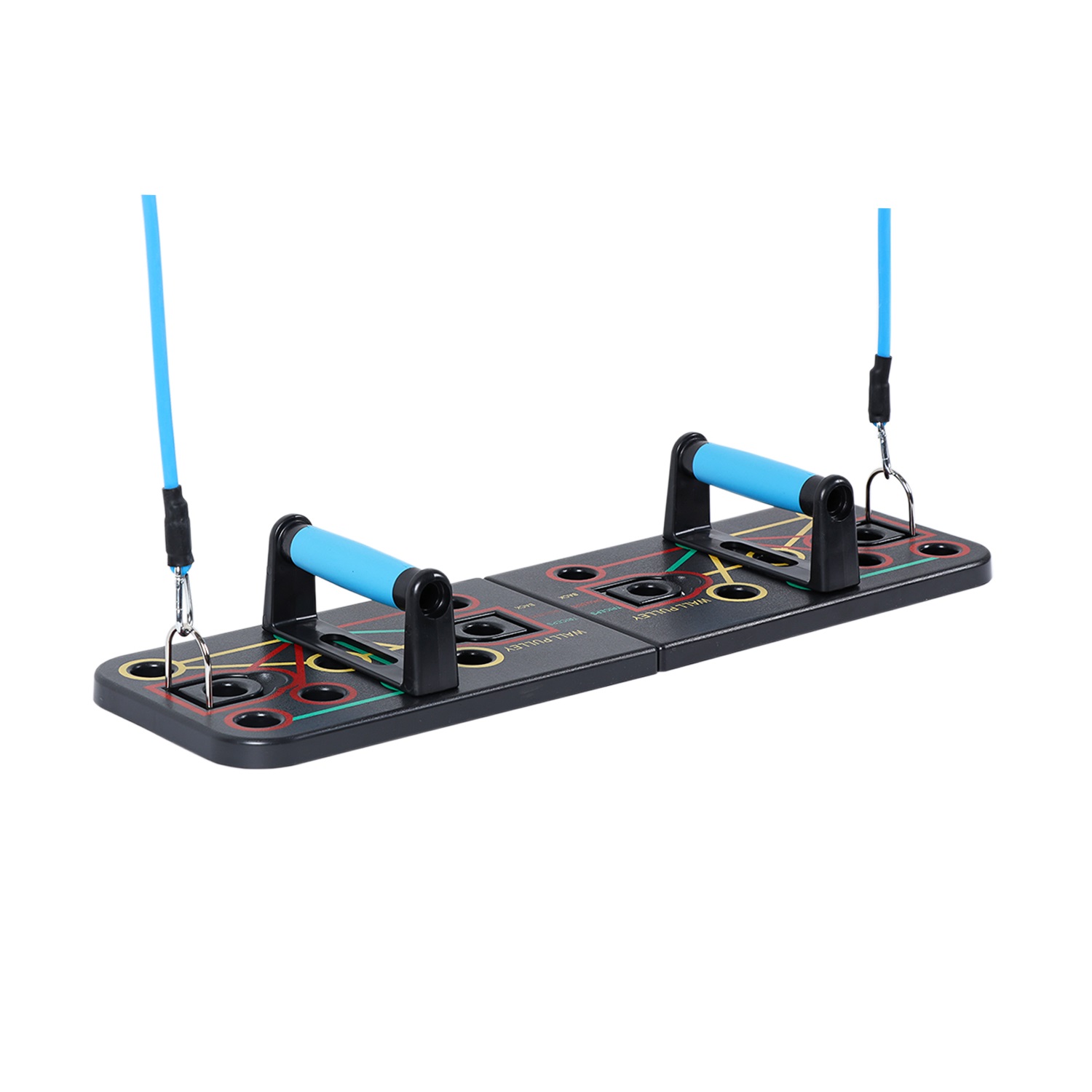 Платформа для отжиманий с эспандерами 14 в 1 A103