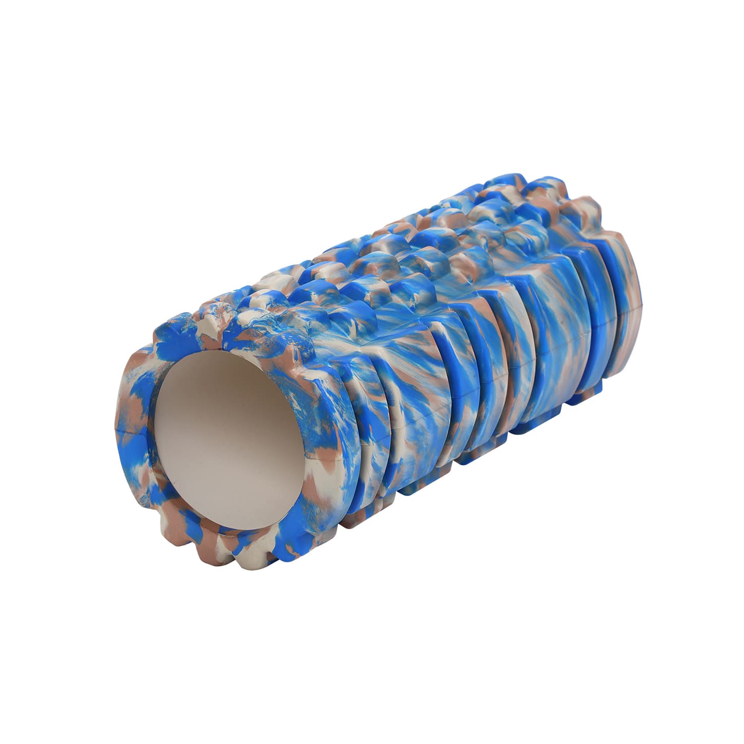 Массажный валик для фитнеса с узором 33 см A364