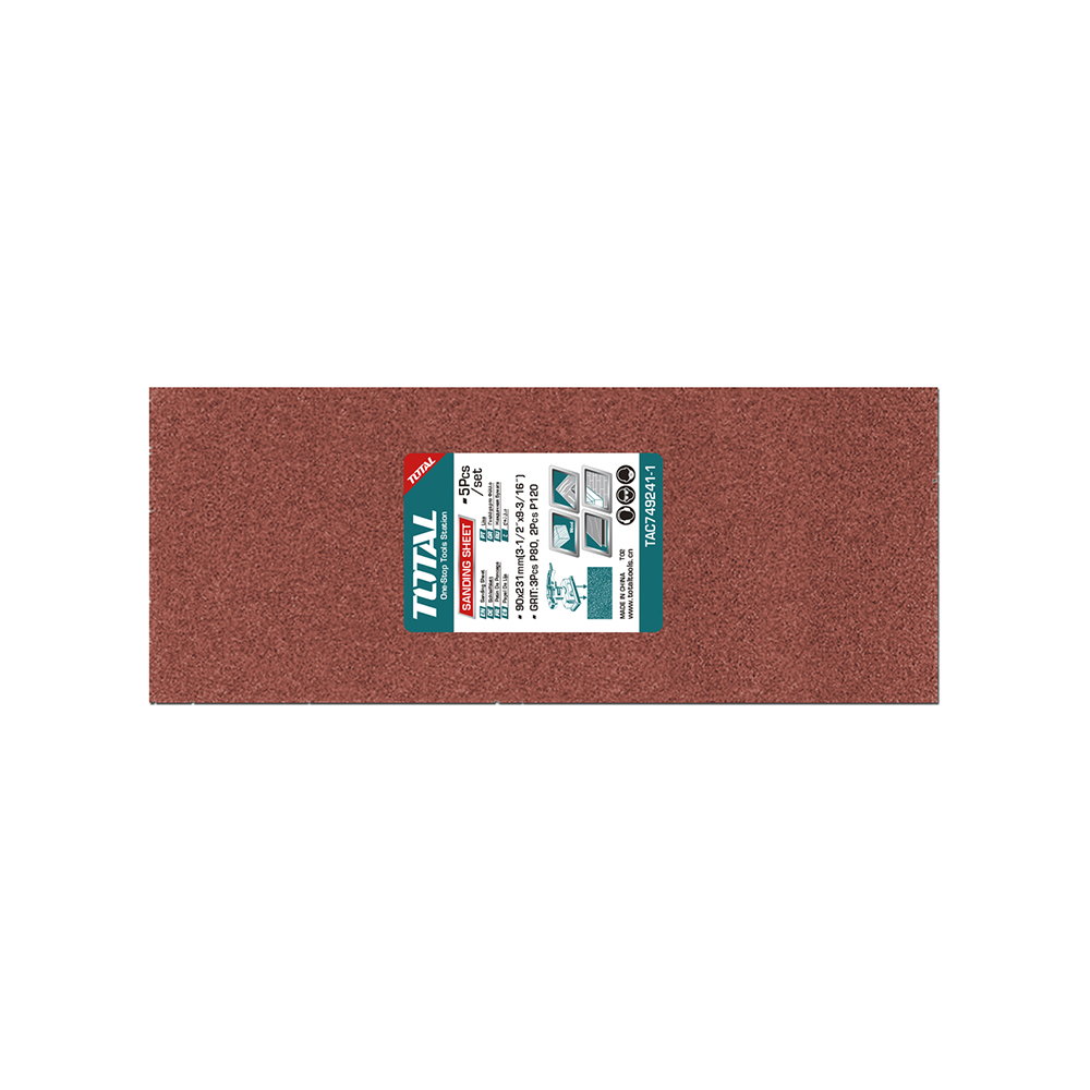 Набор шлифовальных листов TOTAL TAC749241-1