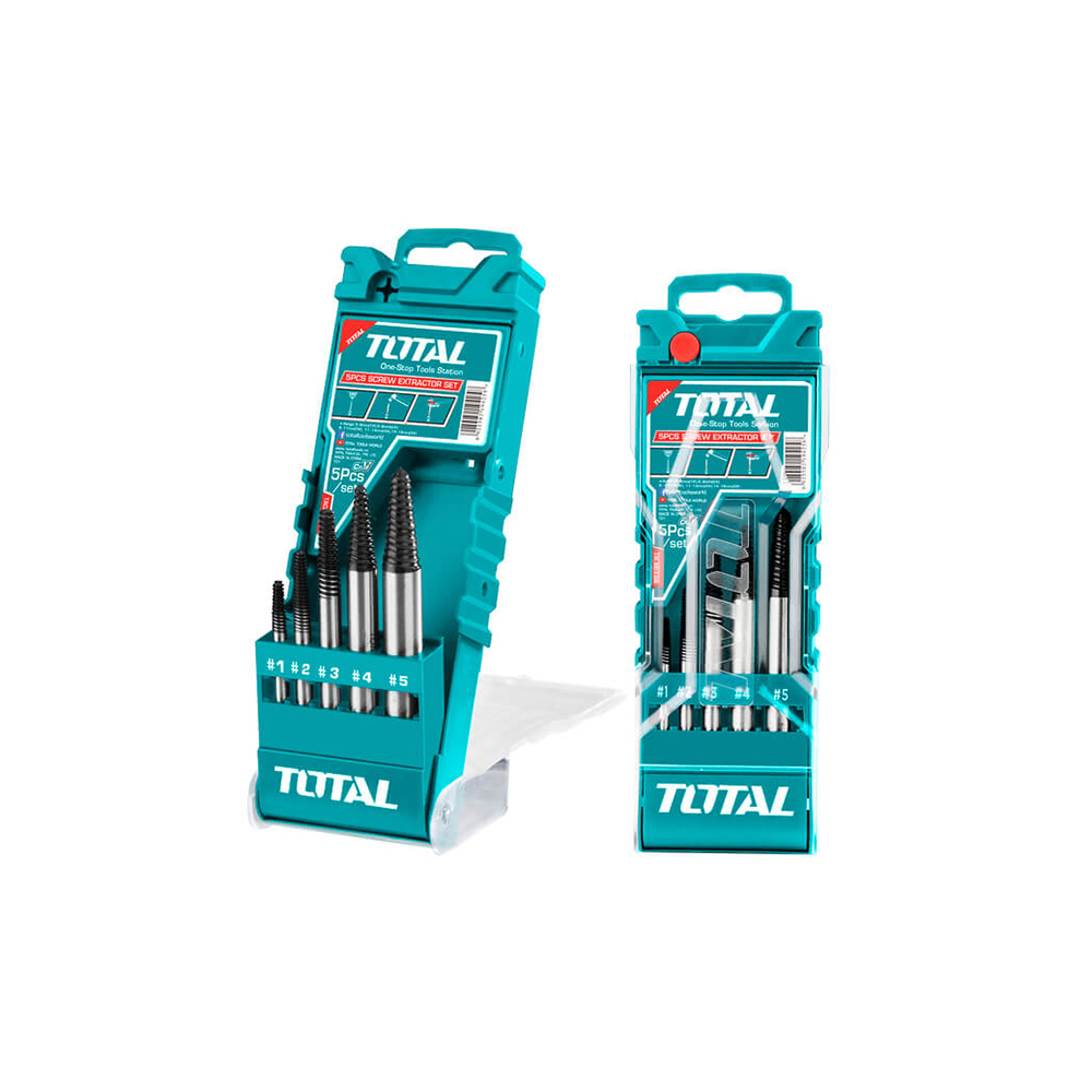 Набор для извлечения шурупов TOTAL TACSE0056