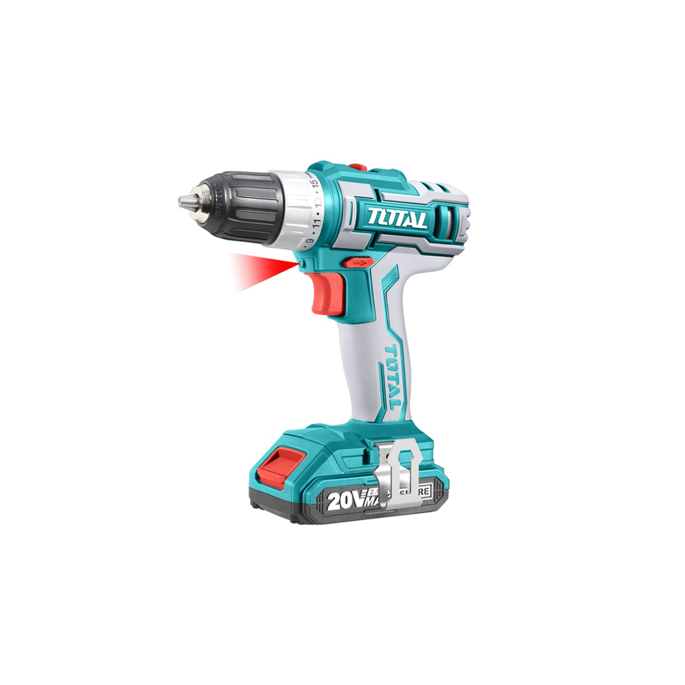 Аккумуляторный шуруповерт TOTAL TDLI20011