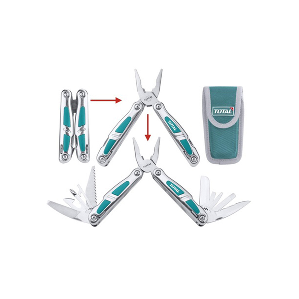 Складной многофункциональный инструмент TOTAL TFMFT01151