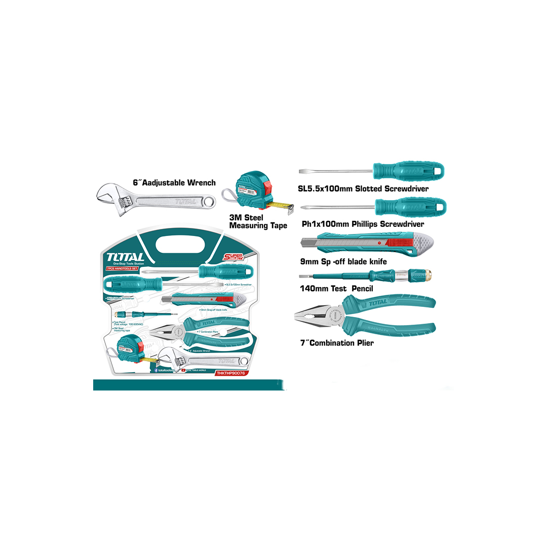 Набор ручных инструментов TOTAL THKTHP90076