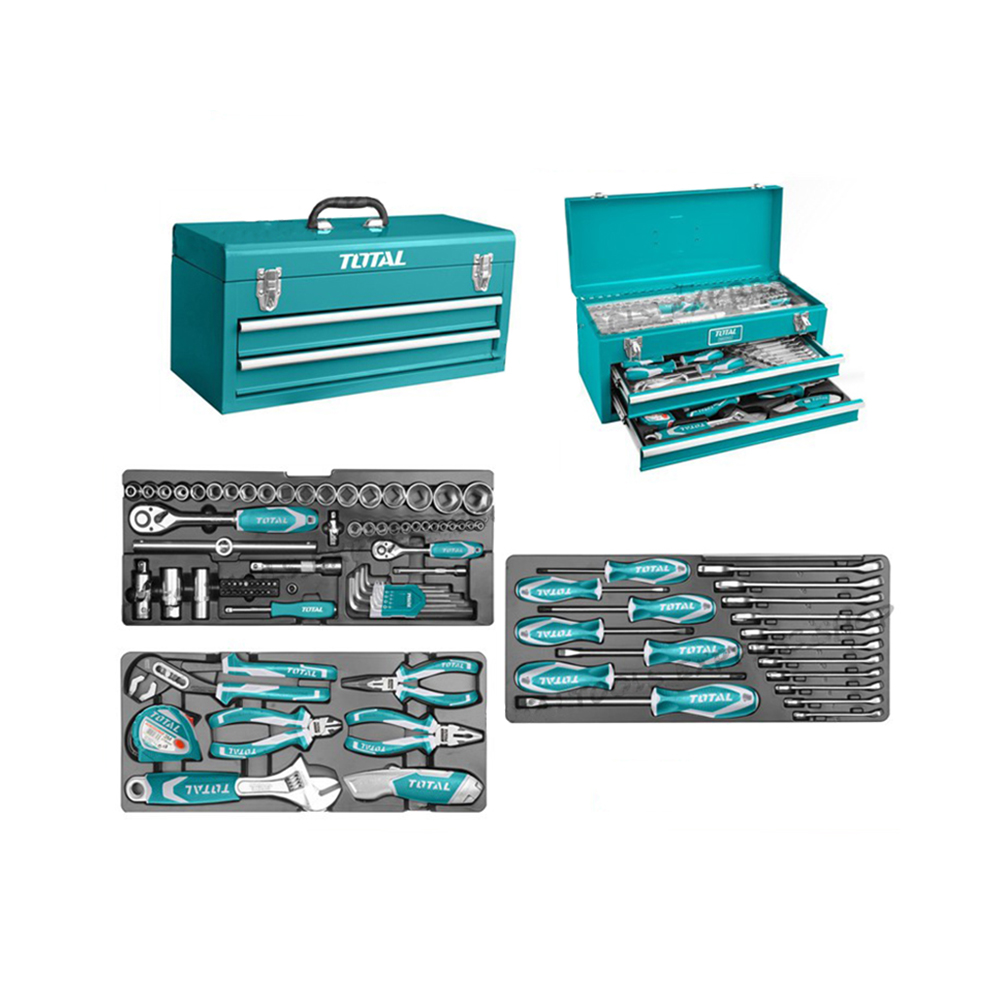 Набор инструментов 97 шт. TOTAL THPTCS70971