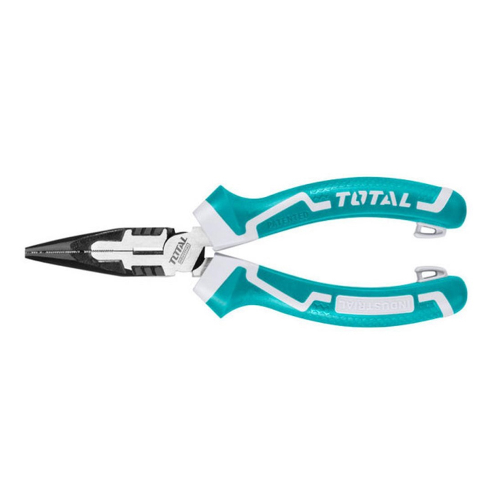 Плоскогубцы с удлиненными губками 160 мм TOTAL THT220606