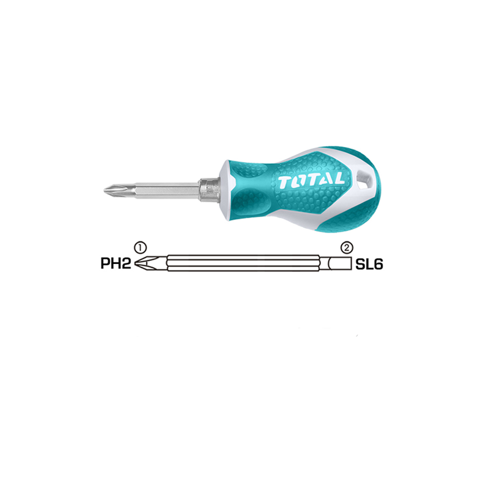 Комбинированная отвертка TOTAL THT250216