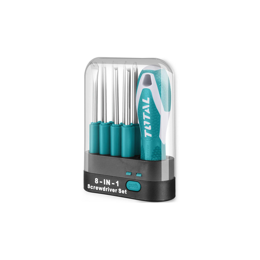 Набор отверток 9 шт. Total THT250906