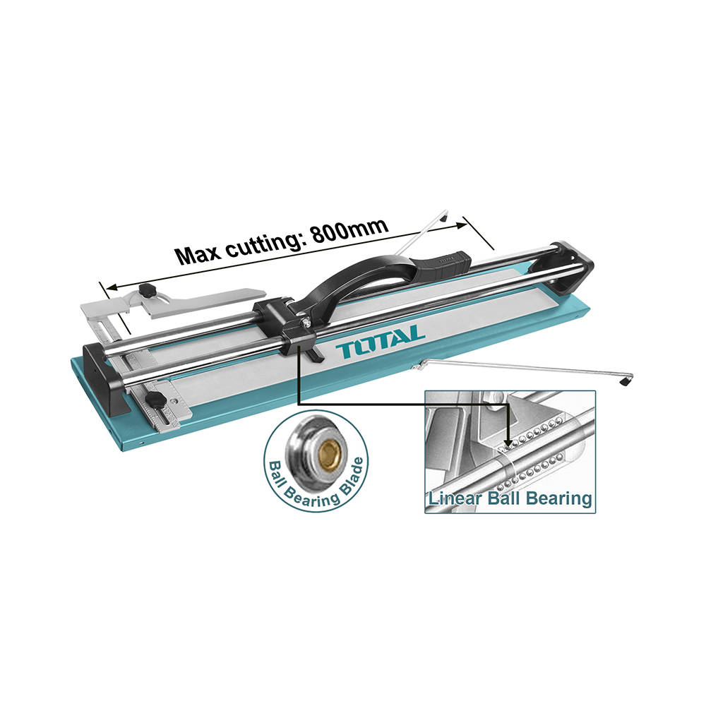 Плиткорез с круговым резаком TOTAL 800мм THT578004