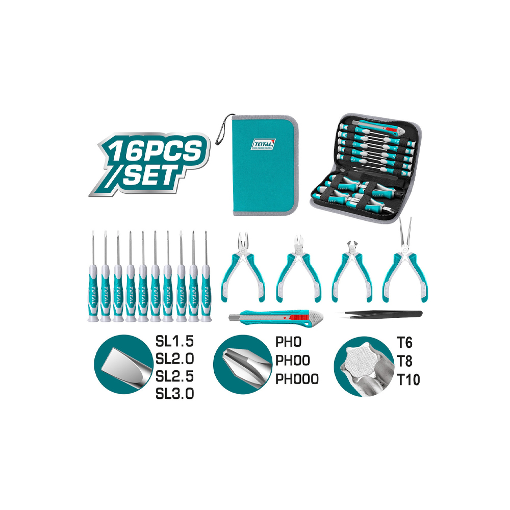 Набор ручные инструменты Total TKTTSK0162