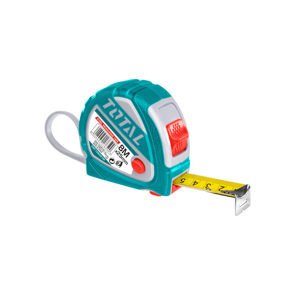 Рулетка измерительная 8 м TOTAL TMT126081M