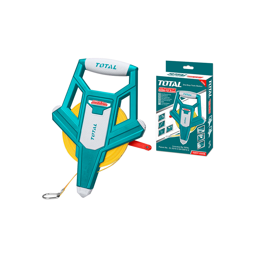 Стекловолоконная лента 50м TOTAL TMTF12506