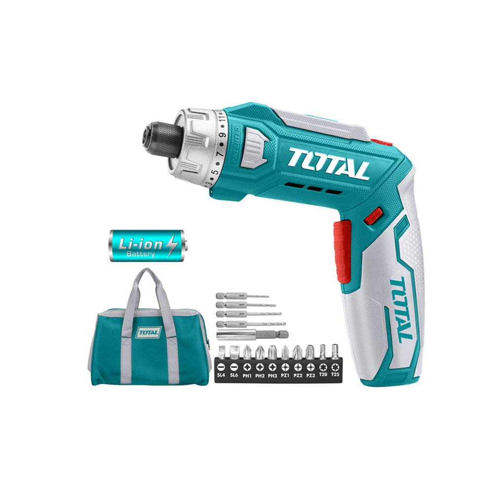 Дрель-шуруповерт TOTAL TSDLI0801