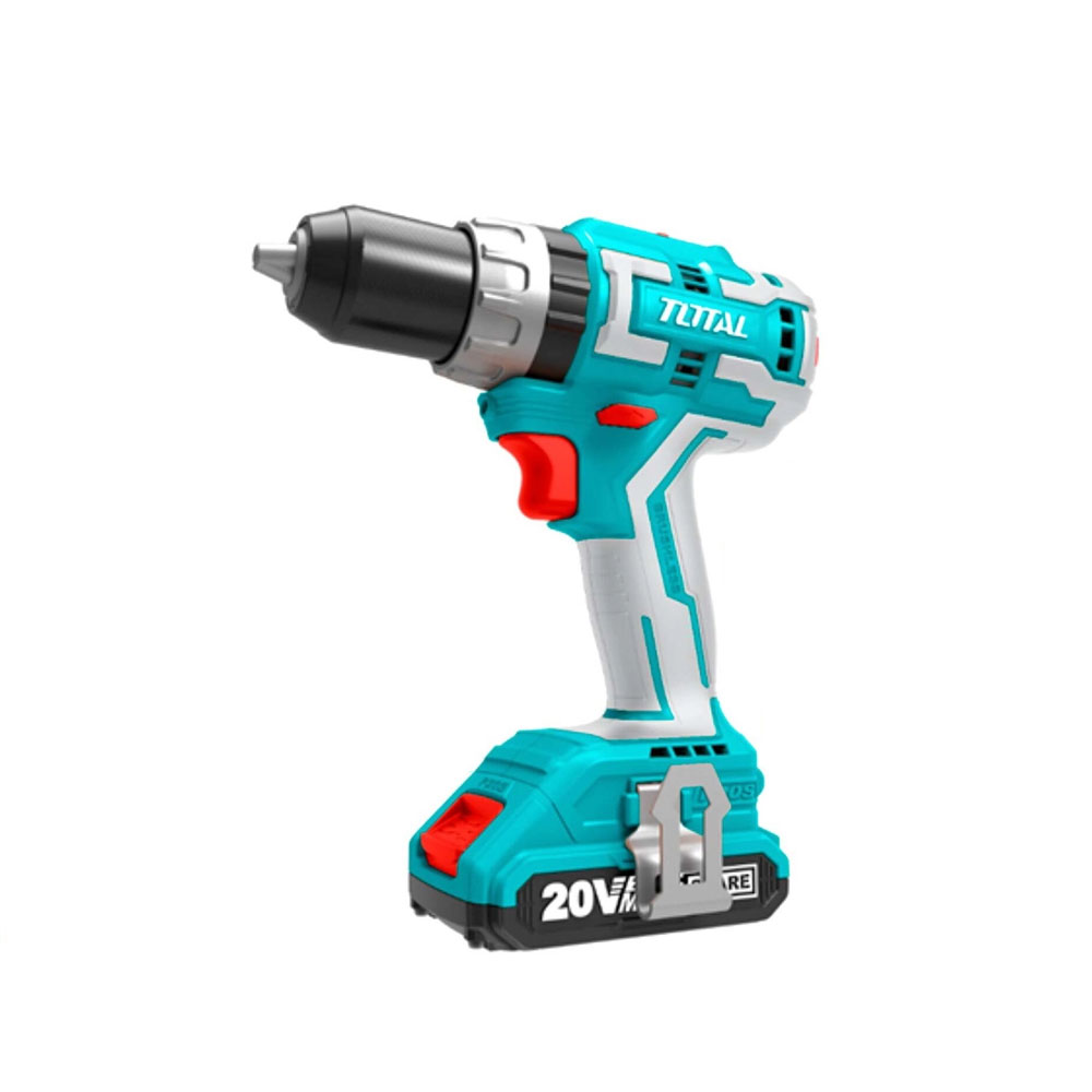 Дрель бесщеточная аккумуляторная TOTAL TIDLI20608
