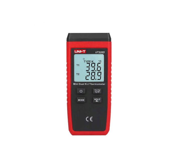 Двухканальный термометр UT320D (-50 +1300C)