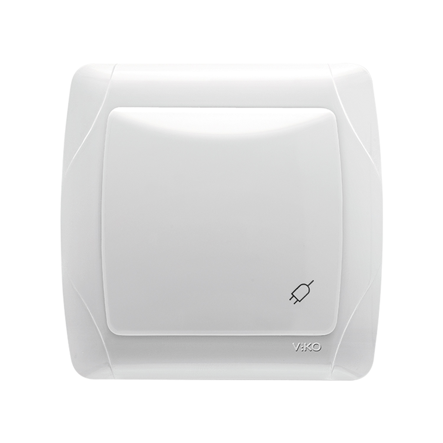 Розетка VIKO CARMEN с защитной крышкой одинарная 16А
