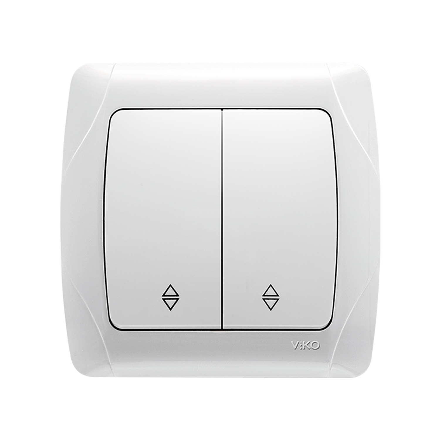 Выключатель VIKO CARMEN проходной двойной