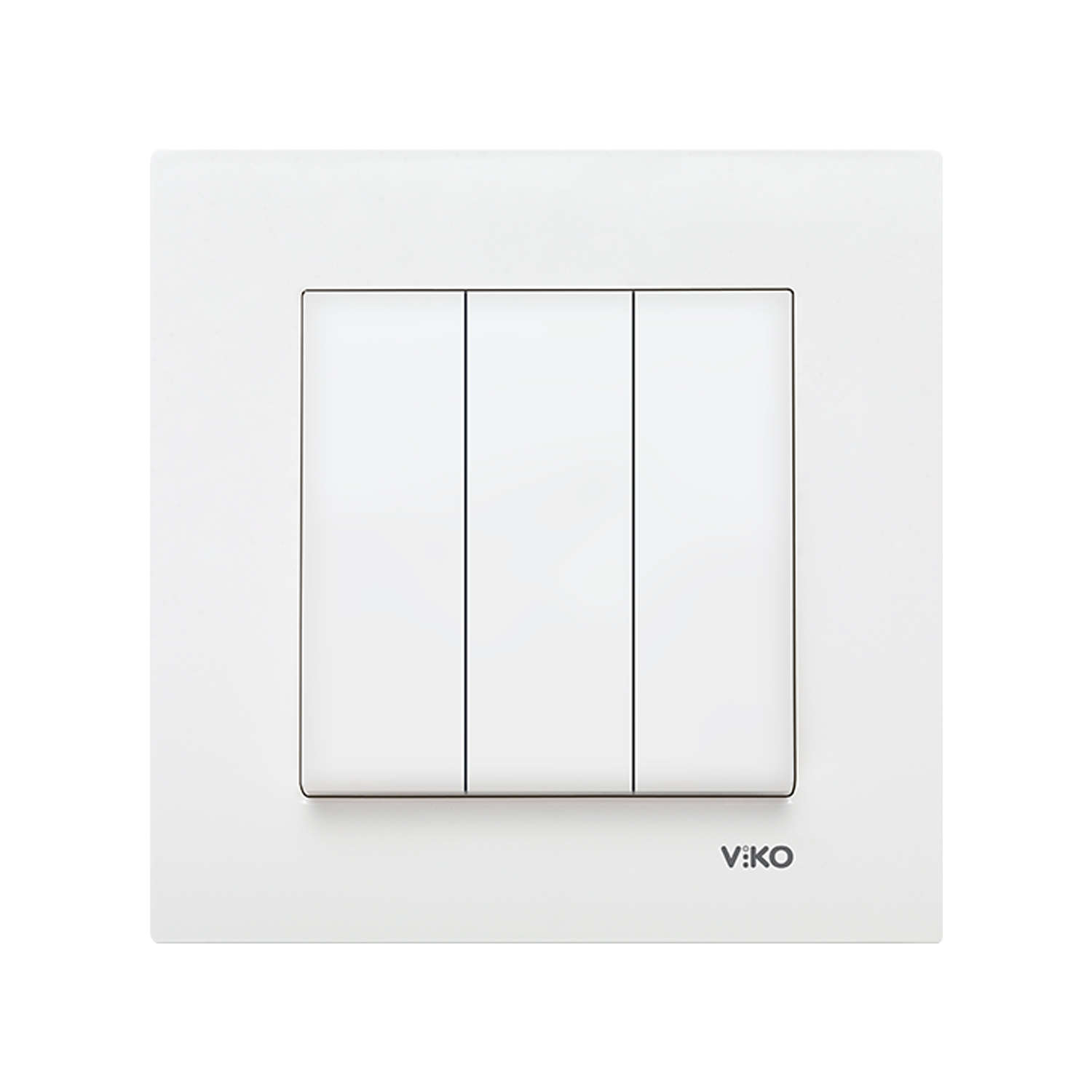 Выключатель VIKO KARRE трехклавишный