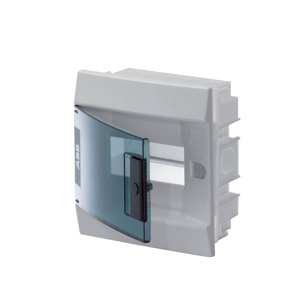 Бокс в нишу ABB Mistral41 6М зеленая дверь (без клемм)