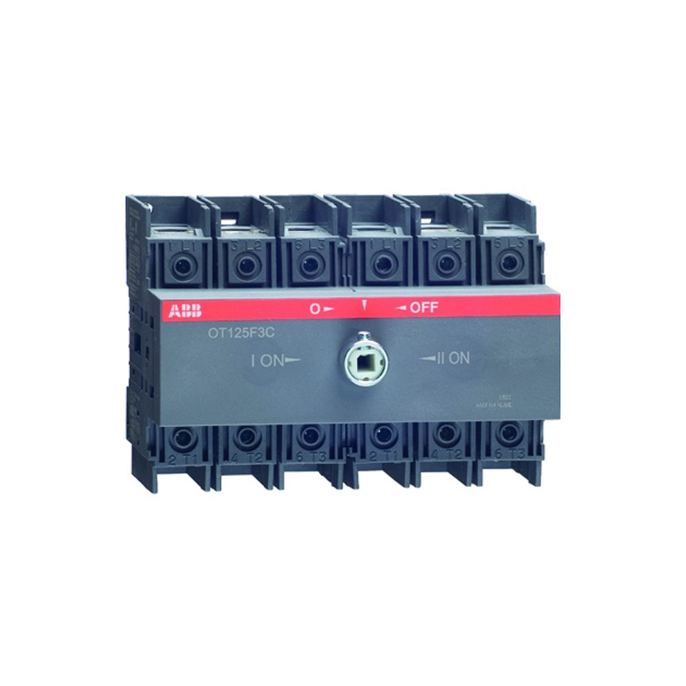 Выключатель-разъединитель реверсивный ABB OT125F3C 3Р 125А без ручки управления